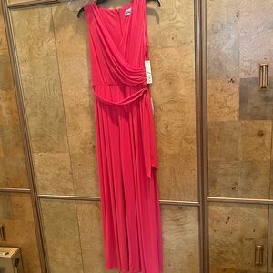 Elegant Pink Evening Gown